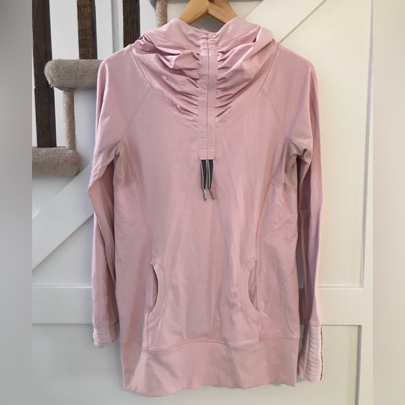 🍋 Lululemon Light Pink Dusty Rose Hoodie Size 6 - Picture 1 of 3